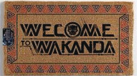 BLACK PANTHER WELCOME TO WAKANDA DOORMAT (C: 1-1-2)