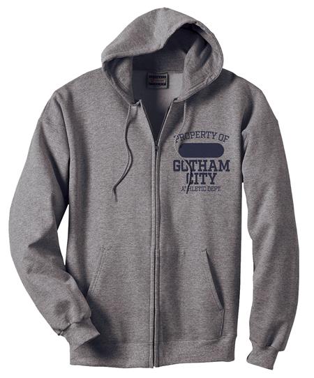 GOTHAM CITY ATHLETIC DEPT HOODIE LG (C: 1-1-2)