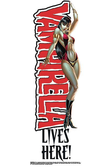 VAMPIRELLA WINDOW CLING (Net) (C: 0-1-2)