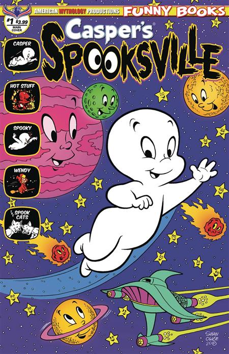 CASPERS SPOOKSVILLE #1 (OF 4) SHANOWER MAIN CVR (C: 0-1-0)