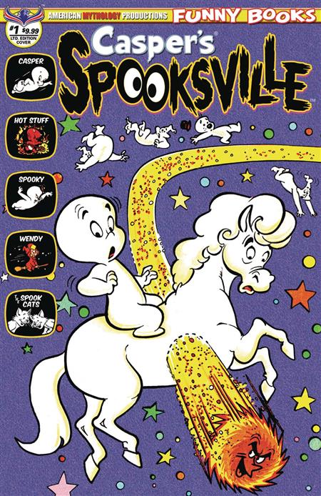 CASPERS SPOOKSVILLE #1 (OF 4) RETRO ANIMATION LTD ED CVR (C: