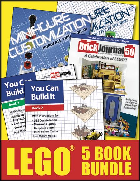 LEGO 5 BOOK BUNDLE (C: 0-1-0)