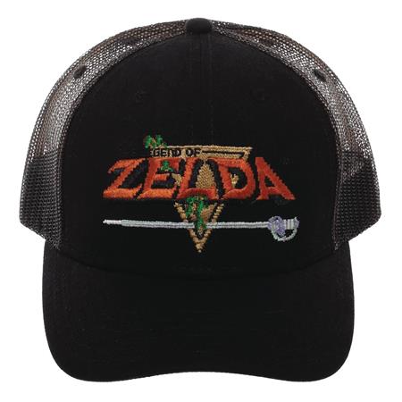 LEGEND OF ZELDA PRECURVED TRUCKER CAP (C: 0-0-2)