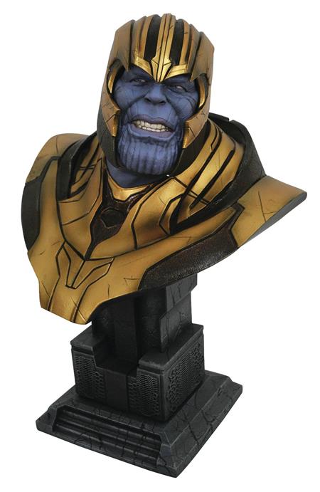 LEGENDS IN 3D MARVEL AVENGERS 4 THANOS 1/2 SCALE BUST (C: 1-