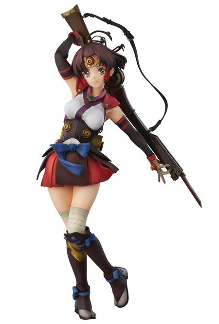 KABANERI OF THE IRON FORTRESS MUMEI 1/6 PVC FIG BATTLE VER (