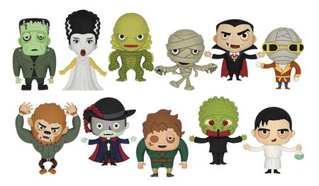 UNIVERSAL MONSTERS 3D FOAM BAG CLIP 24PCS BMB DS (C: 1-1-2)