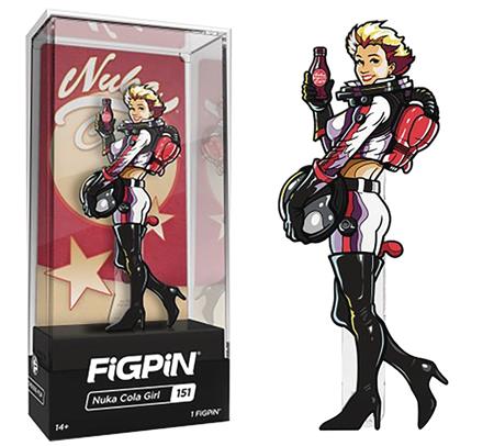 FIGPIN FALLOUT NUKA COLA GIRL PIN (C: 1-1-2)