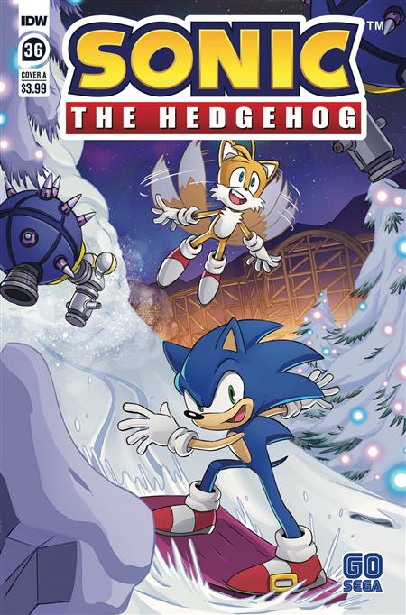 SONIC THE HEDGEHOG #36 CVR A SCHOENING (C: 1-0-0)