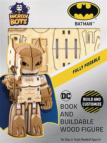 INCREDIBUILDS DC BATMAN INCREDIBOTS MODEL (C: 1-1-0)