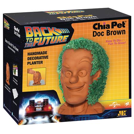 CHIA PET BACK TO THE FUTURE DOC BROWN (C: 1-1-2)