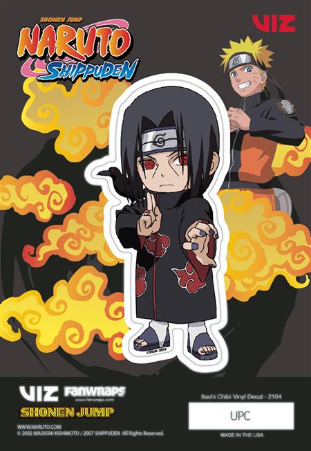 NARUTO ITACHI CHIBI VINYL DECAL (C: 1-1-0)