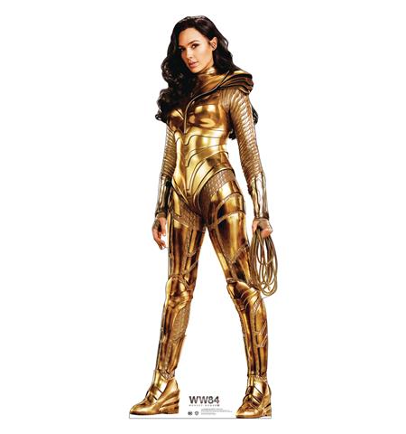 WONDER WOMAN 1984 GOLD OUTFIT LIFE-SIZE STAND UP (C: 1-1-0)