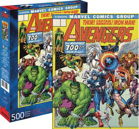 MARVEL AVENGERS COVER 500PC PUZZLE (C: 1-1-0)