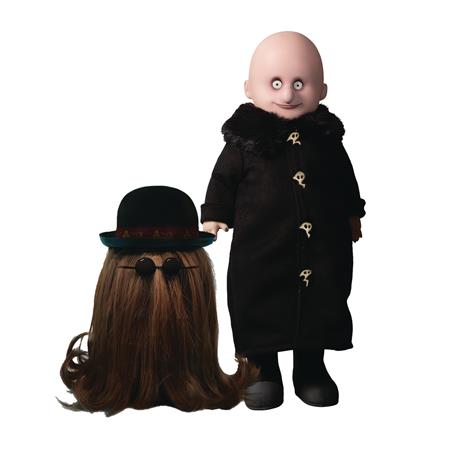 LIVING DEAD DOLLS ADDAMS FAMILY UNCLE FESTER & IT DOLL SET (