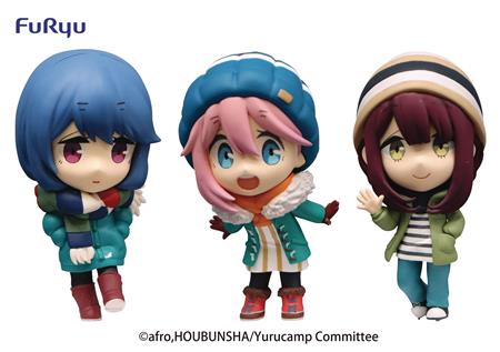 LAID-BACK CAMP SEASON 2 CHOBIRUME 3PC PVC FIG SET (C: 1-1-2)