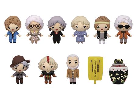 GOLDEN GIRLS SER03 24PC 3D FOAM BAG CLIP BMB DS (C: 1-1-2)