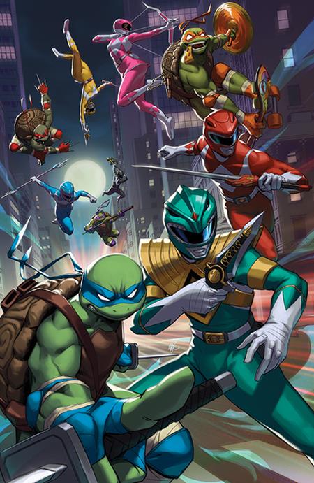 MMPR TMNT II #1 (OF 5) CVR Q 250 COPY INCV EJIKURE (C: 1-0-0