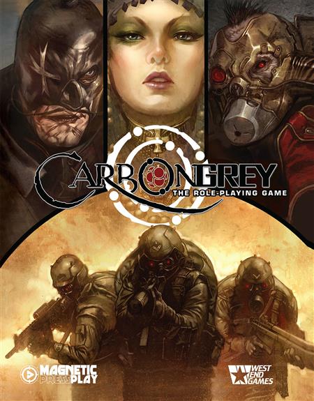CARBON GREY RPG CORE RULEBOOK HC (MR) (C: 0-1-2)