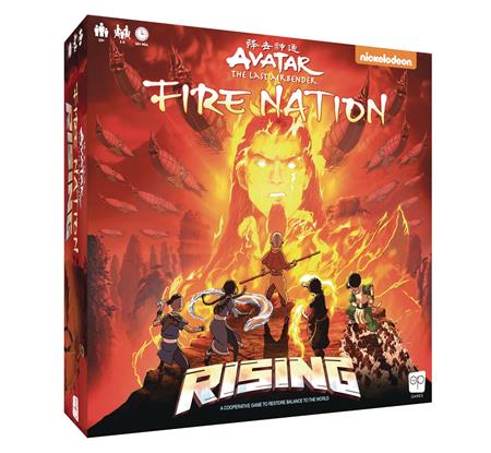 AVATAR LAST AIRBENDER FIRE NATION RISING BOARD GAME (C: 0-1-