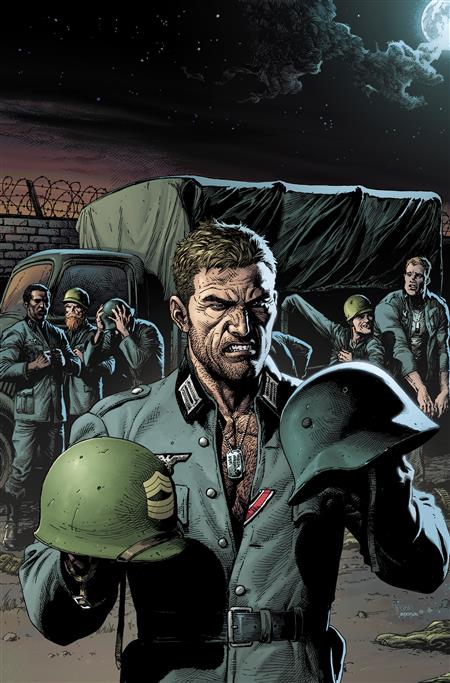 DC HORROR PRESENTS SGT ROCK VS THE ARMY OF THE DEAD #4 (OF 6) CVR A GARY FRANK (MR)