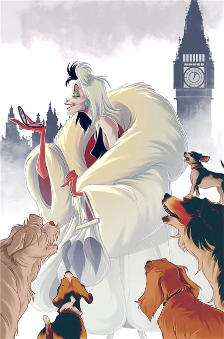DISNEY VILLAINS CRUELLA DE VIL #1 CVR K BOO METAL PREMIUM