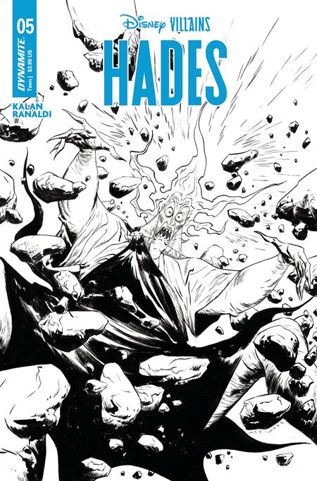 DISNEY VILLAINS HADES #5 CVR F 10 COPY INCV LEE LINE ART