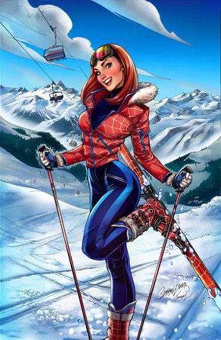 AMAZING SPIDER-MAN #40 100 COPY INCV CAMPBELL SKI CHALET VIR