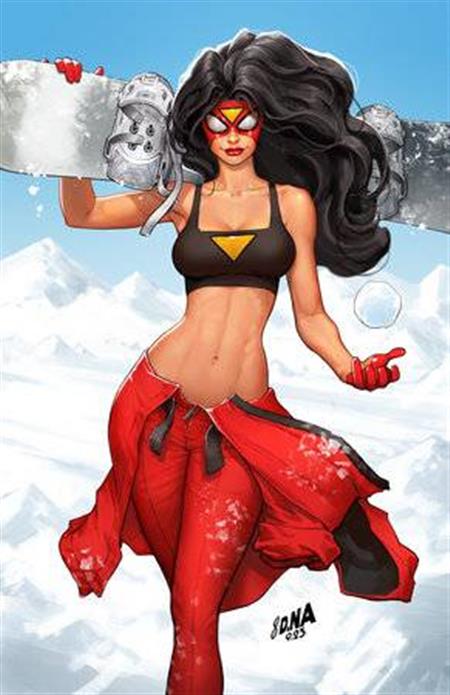 SPIDER-WOMAN #2 100 COPY INCV NAKAYAMA SKI CHALET VIR VAR