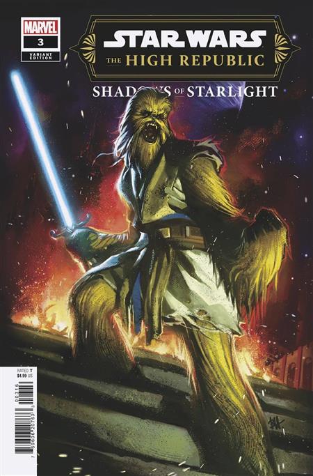 STAR WARS HIGH REPUBLIC SHADOWS OF STARLIGHT #3 25 COPY INCV