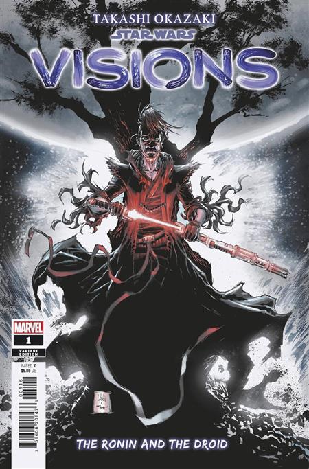 STAR WARS VISIONS TAKASHI OKAZAKI #1 25 COPY INCV PORTACIO V MARVEL PRH