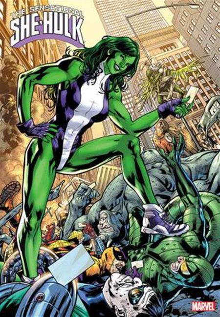 SENSATIONAL SHE-HULK #4 25 COPY INCV BRYAN HITCH VAR