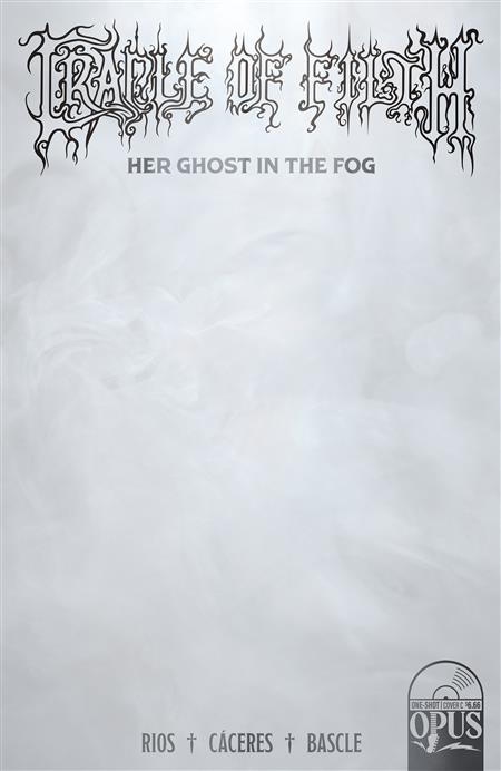 CRADLE OF FILTH HER GHOST IN FOG ONE SHOT CVR C BLANK