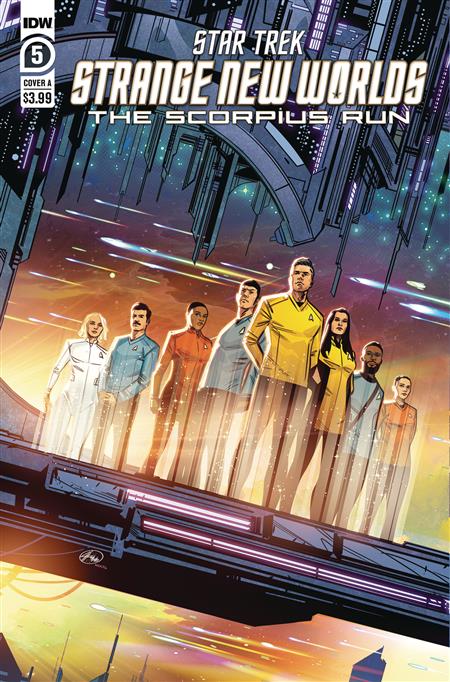 STAR TREK SNW SCORPIUS RUN #5 CVR A HERNANDEZ