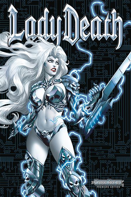 LADY DEATH CYBER ART #1 PREMIERE ED (MR)