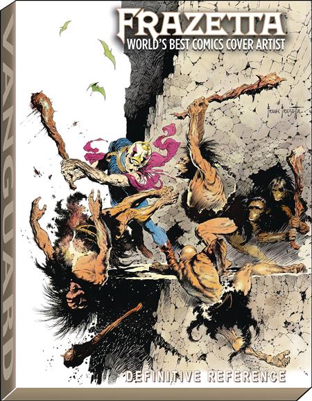 FRAZETTA WORLDS BEST COMICS COVER ARTIST PX DLX SLIPCASE (C: