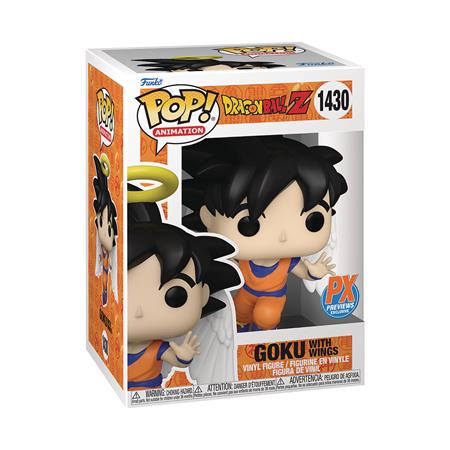POP ANIMATION DRAGONBALL Z ANGEL GOKU W/ CH PX VIN FIG (C: 1