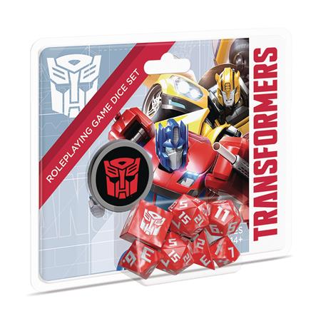 TRANSFORMERS RPG DECEPTICON DICE SET (C: 0-1-2)