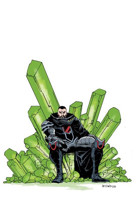 KNEEL BEFORE ZOD #1 (OF12) CVR F INC 1:50 DAN MCDAID CARD STOCK VAR