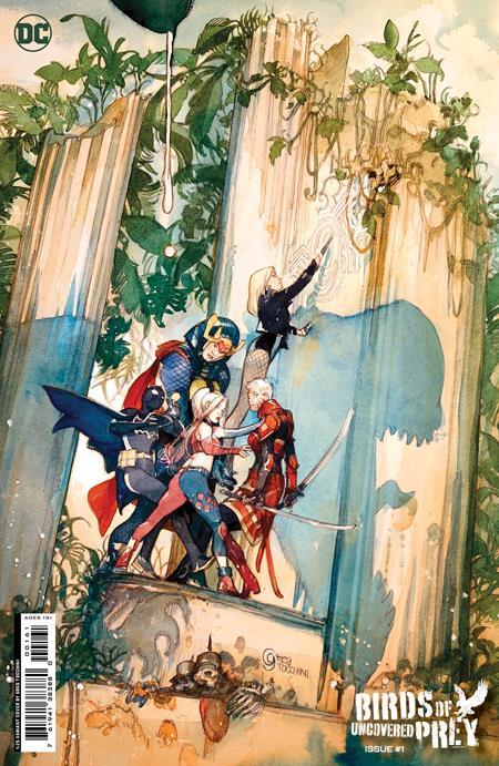 BIRDS OF PREY UNCOVERED #1 (ONE SHOT) CVR F INC 1:25 GREG TOCCHINI VAR