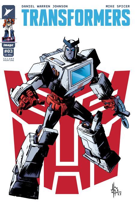 TRANSFORMERS #3 Second Printing Cvr B Jason Howard