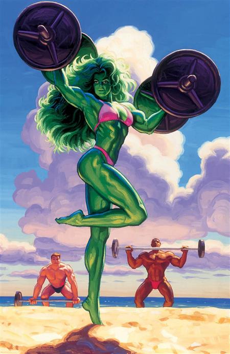 SENSATIONAL SHE-HULK #5 50 COPY INCV MASTERPIECES III VIR