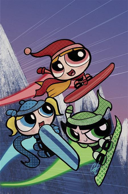 POWERPUFF GIRLS WINTER SNOWDOWN SHOWDOWN #1 CVR E 15 COPY INCV STAGGS VIRGIN