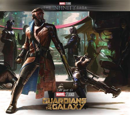 MARVEL STUDIOS INFINITY SAGA GUARDIANS GALAXY ART MOVIE HC