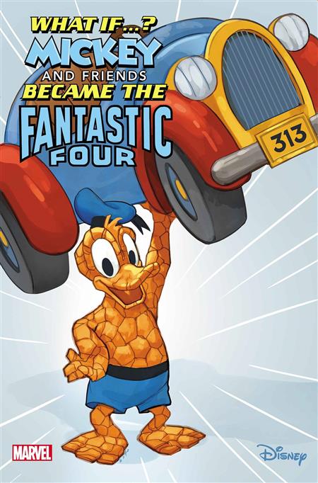 WHAT IF MICKEY & FRIENDS BECAME FANTASTIC FOUR #1 VAR