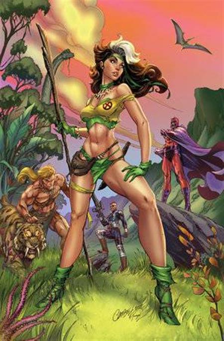 ROGUE THE SAVAGE LAND #1 (OF 5) 100 COPY INCV CAMPBELL VIR