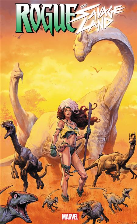 ROGUE THE SAVAGE LAND #1 (OF 5) 50 COPY INCV OPENA VAR