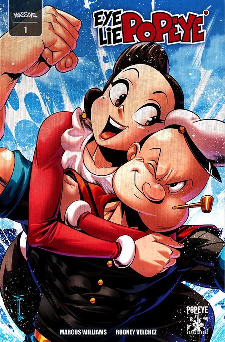 EYE LIE POPEYE #1 (OF 5) ACUNA METAL VARIANT