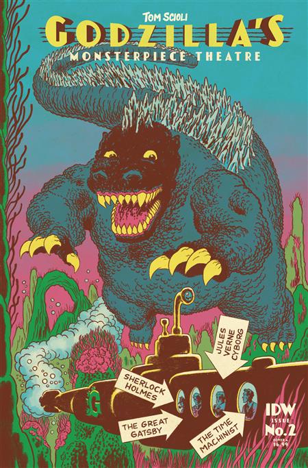 GODZILLA MONSTERPIECE THEATRE #2 CVR A SCIOLI