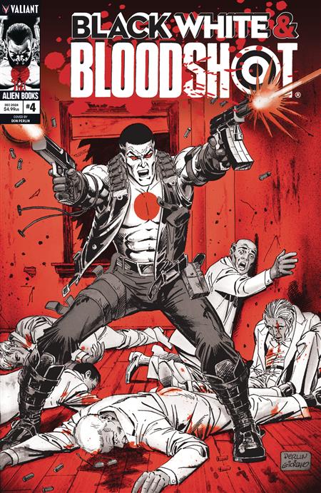 BLACK WHITE & BLOODSHOT #4 (OF 4) CVR C PERLIN (MR)