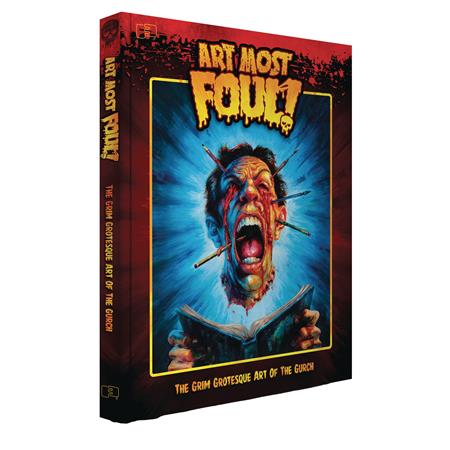 ART MOST FOUL GURCH HORROR ART BOOK HC 